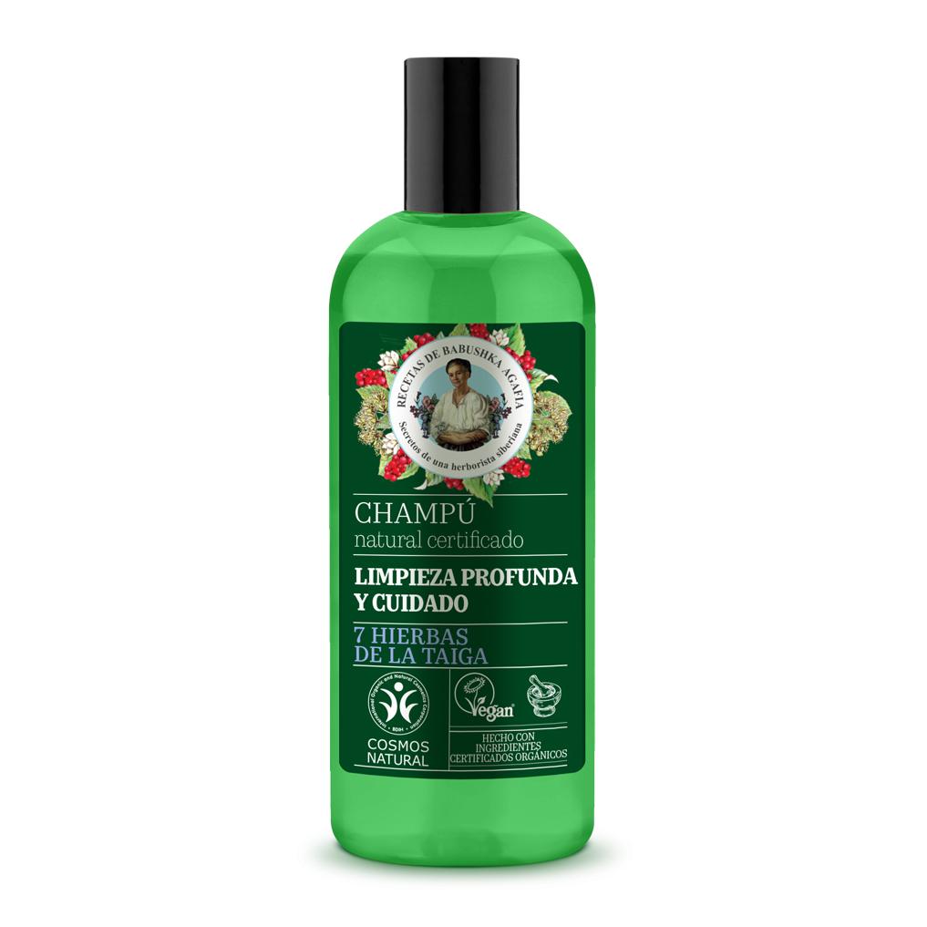 Gecertificeerde natuurlijke shampoo voor diepe reiniging en verzorging Agafia Natura Siberica 260 ml