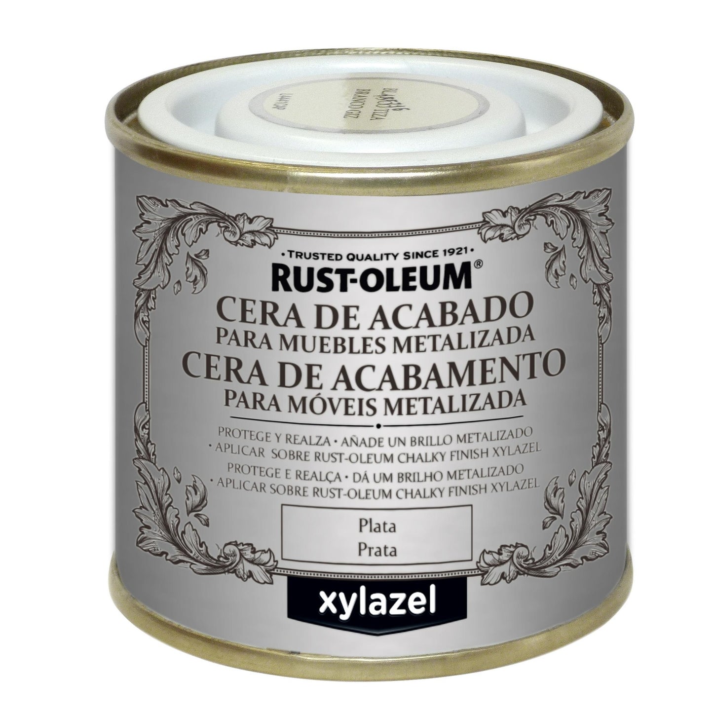 Cera per mobili Xylazel Argento 125 ml