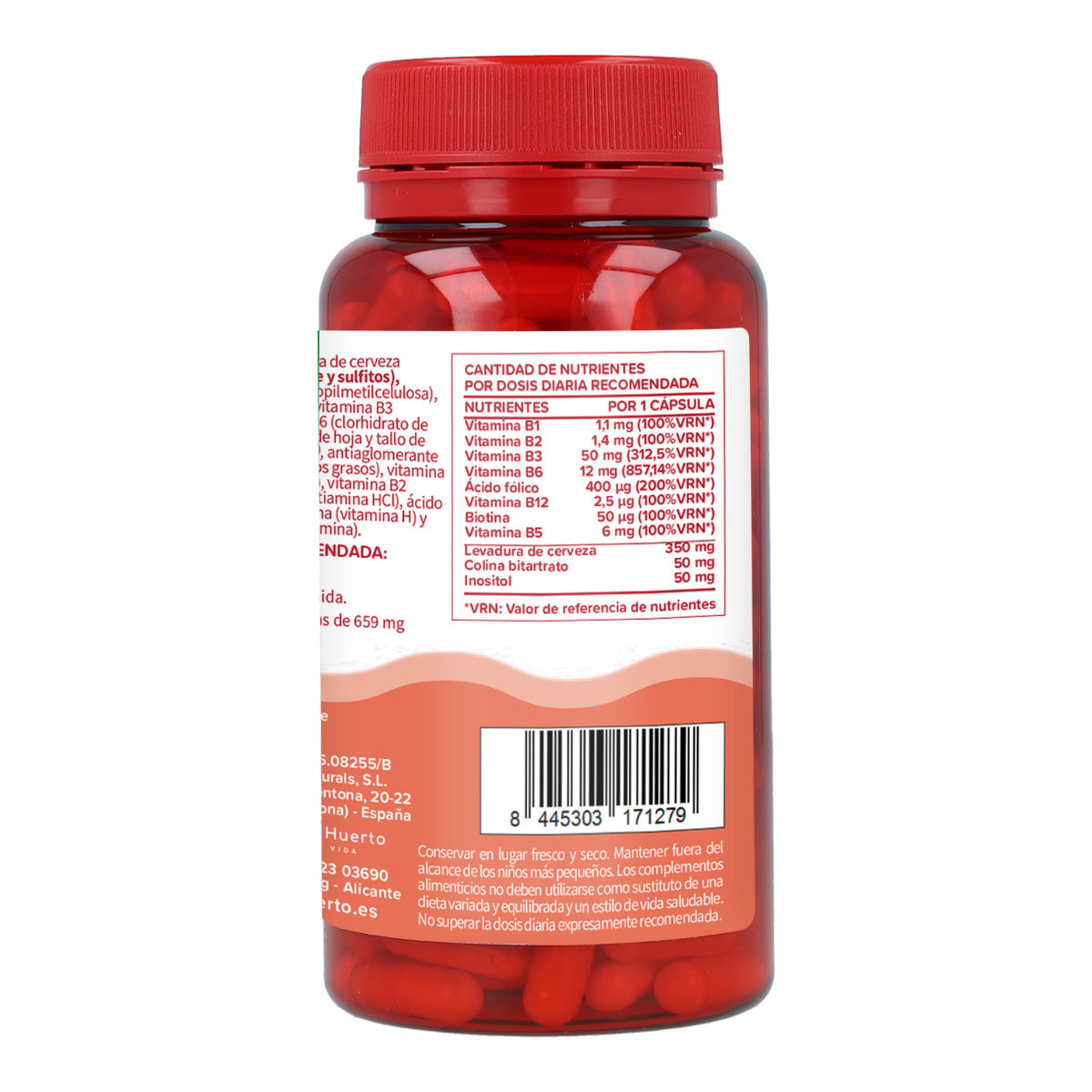 Vitamin B Complex Planeta Huerto 60 Caps