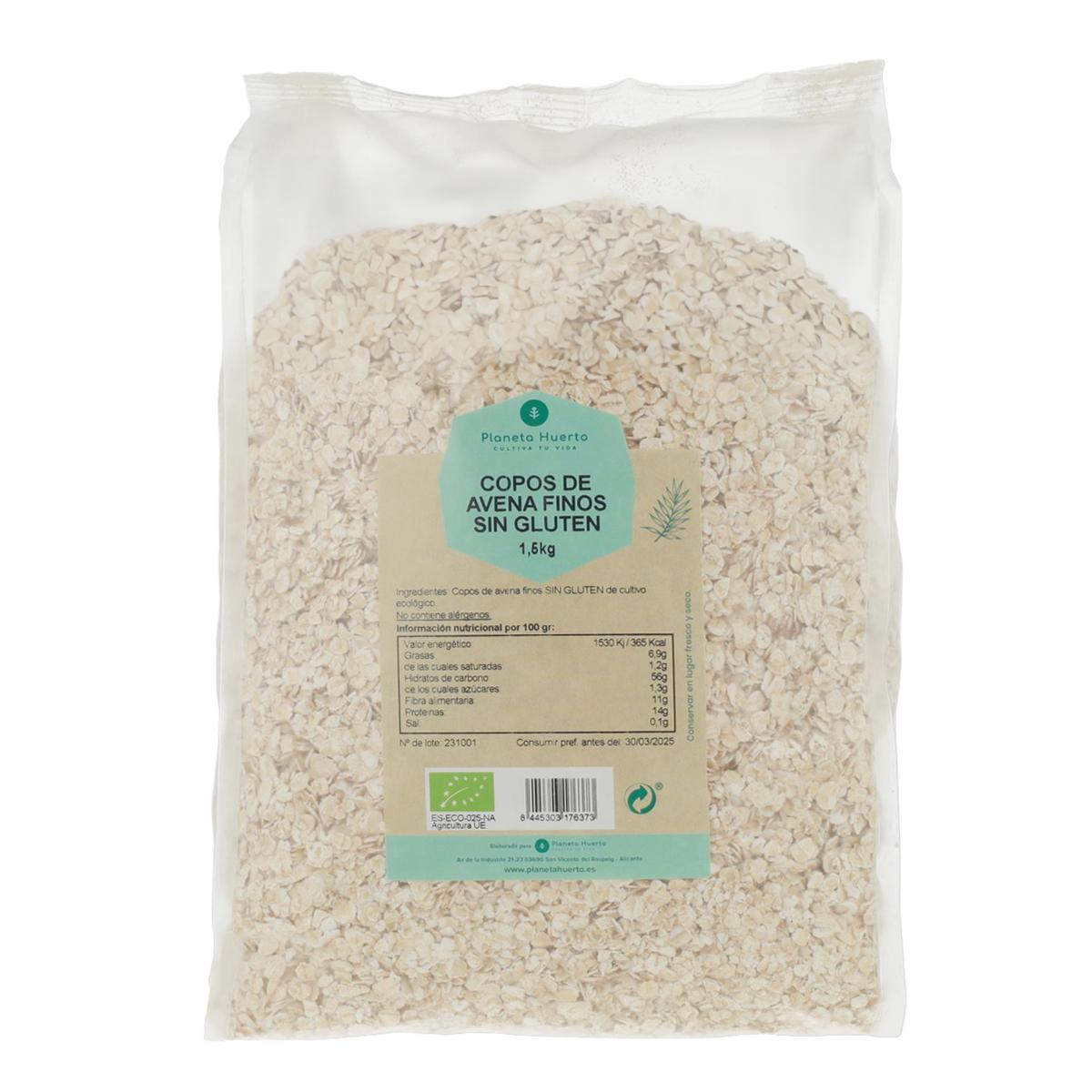 Płatki owsiane bezglutenowe ECO Planeta Huerto 1,5 kg