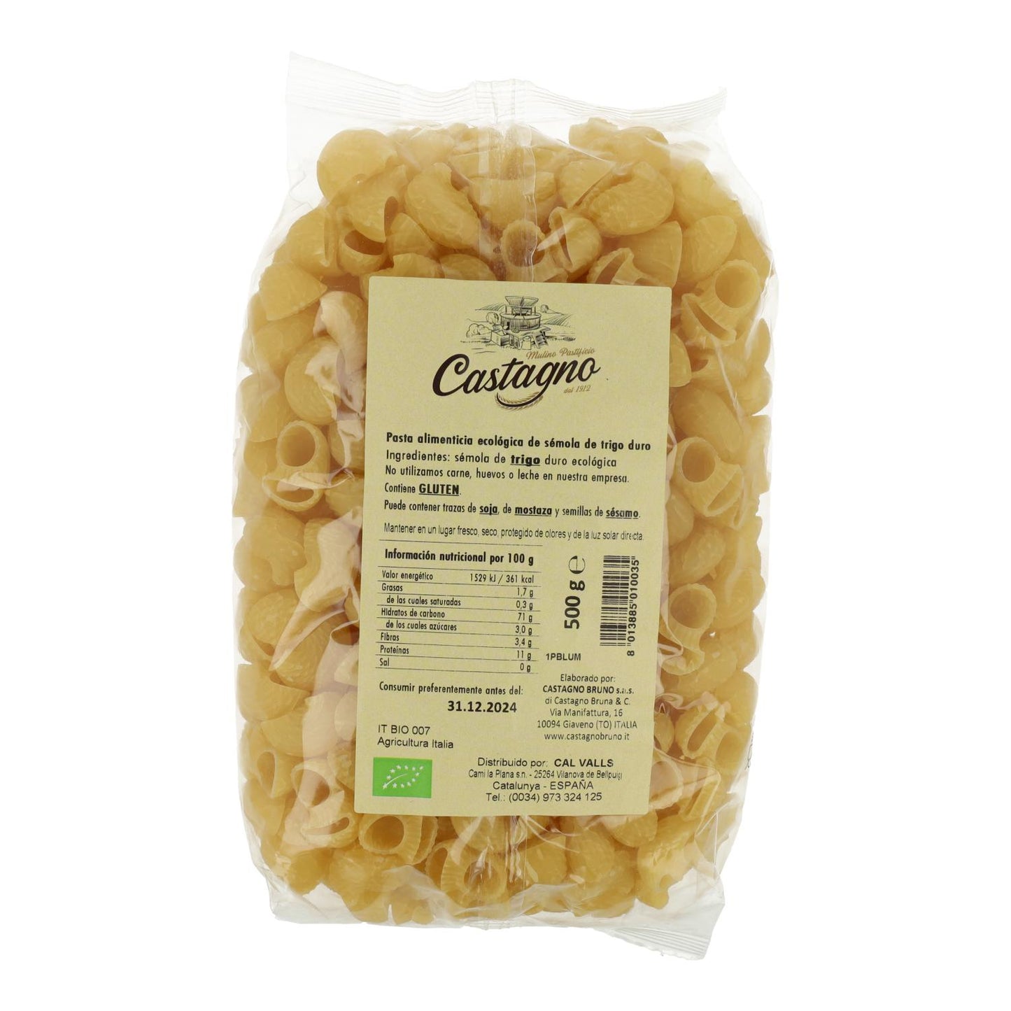 Galets Durumvete ECO Castagno 500 g