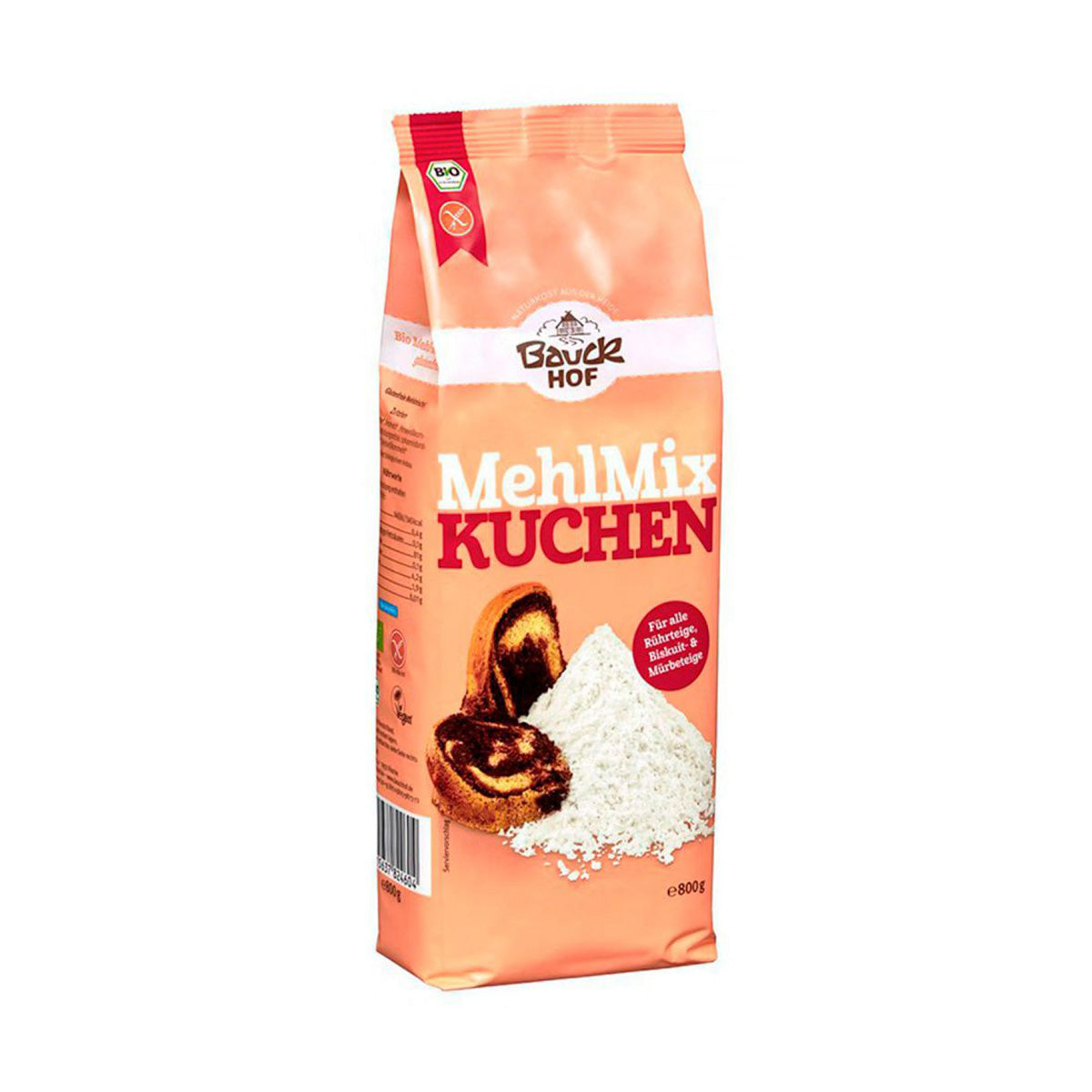 Glutenvrije bakmeelmix Bauckhof 800 g
