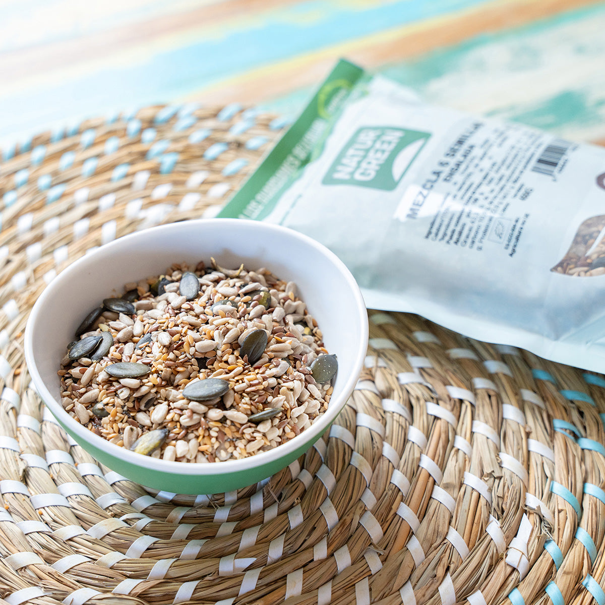 6 Seed Salad Mix, NaturGreen, 450 g