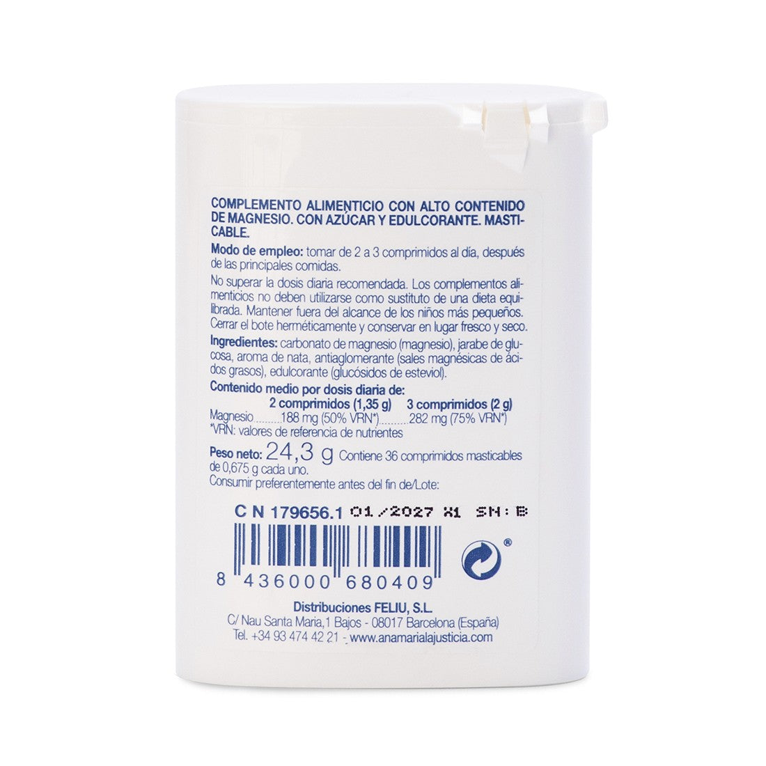 Mag Mast Ana María LaJusticia 36 tabletek mastcables