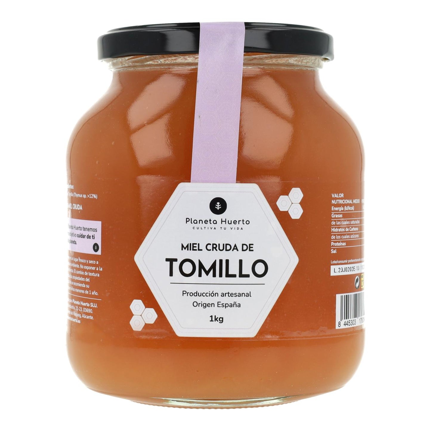 Rauwe tijmhoning Planeta Huerto 1 kg