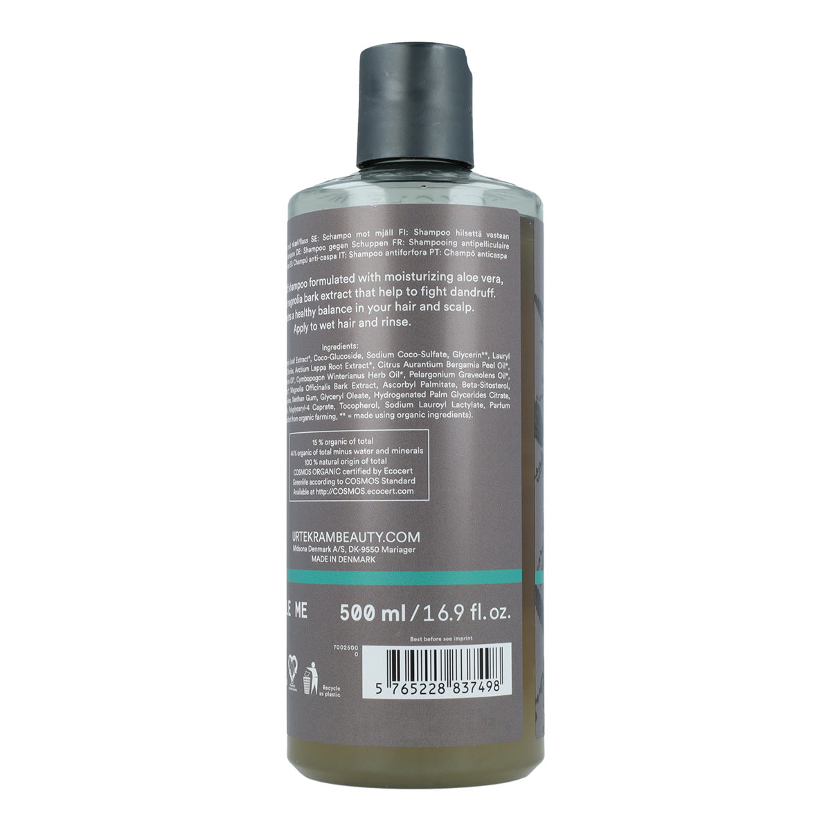Urtekram Anti-Dandruff Nettle Shampoo 500 ml