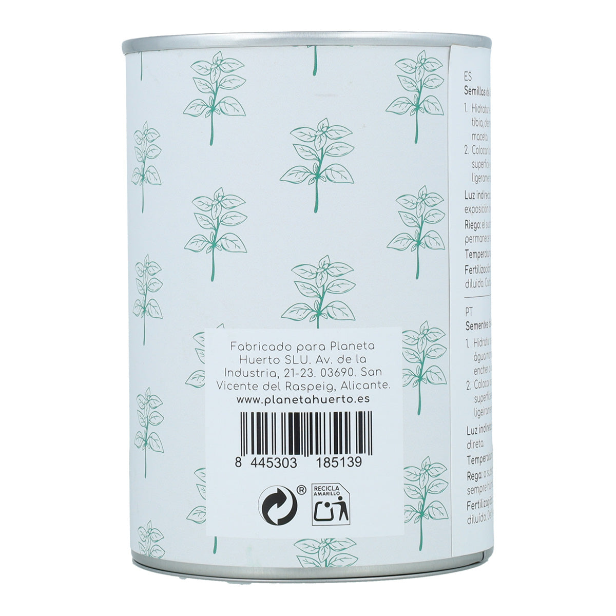 Basilicum kweekset Planeta Huerto