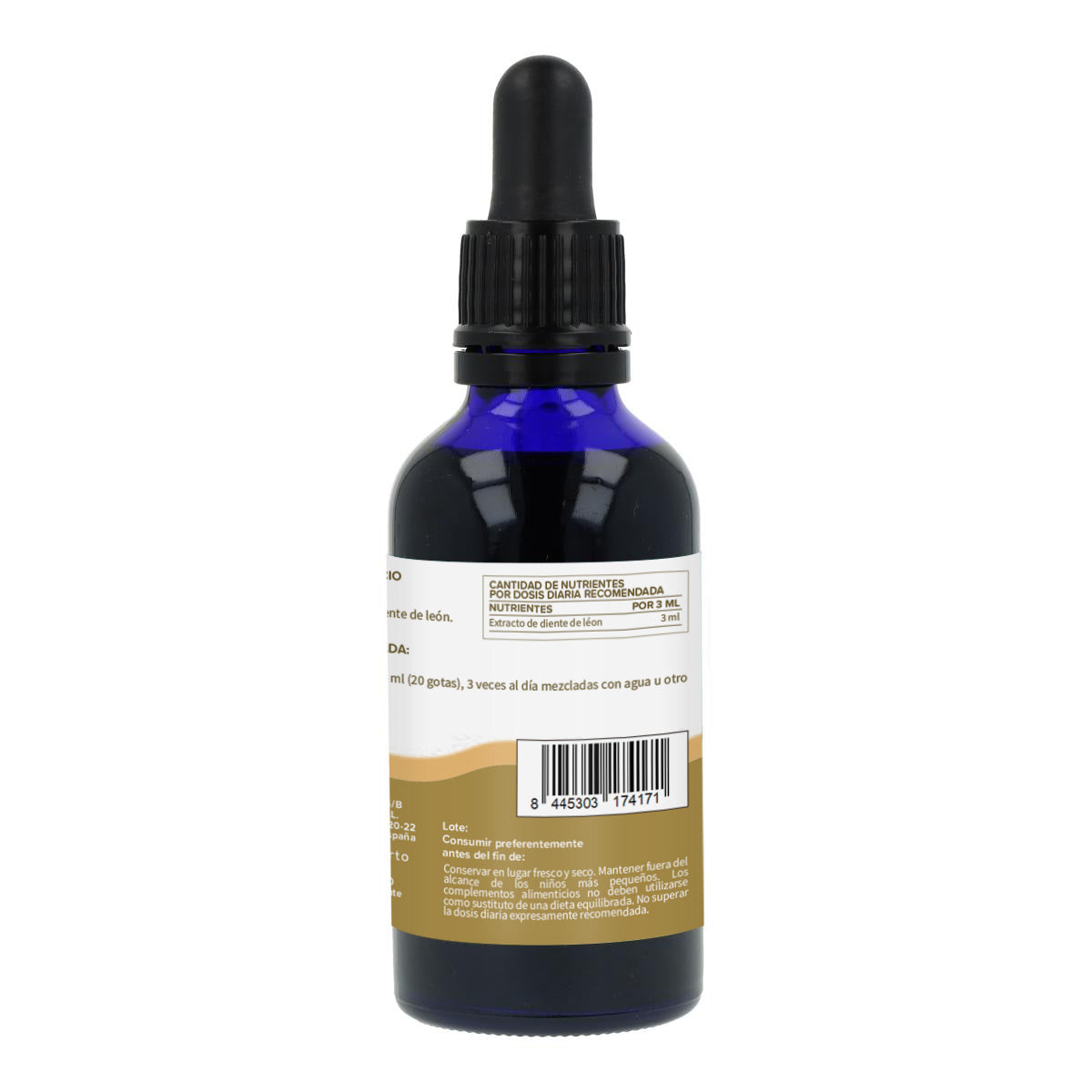 Extrait fluide de pissenlit Planeta Huerto 50 ml