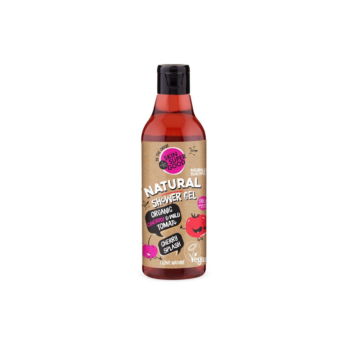 Duschgel Skin super good Cherry Splash Organic Shop 250 ml