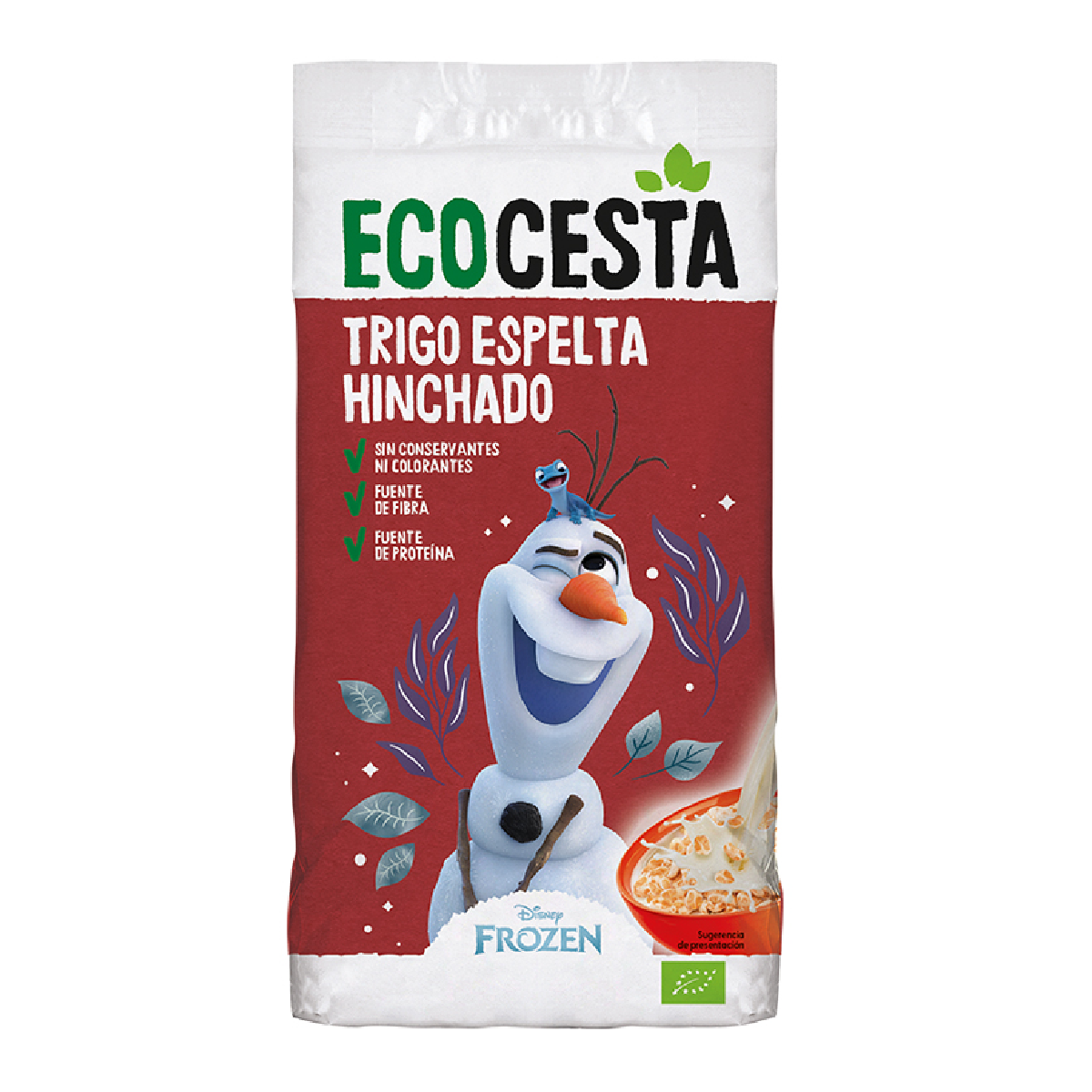 Cereali infantili di grano spelta soffiato edizione Disney Ecocesta 200 g
