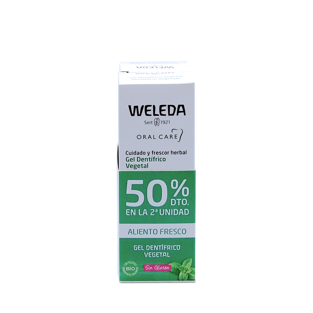 Duplo plantaardige pasta 75 ml Weleda