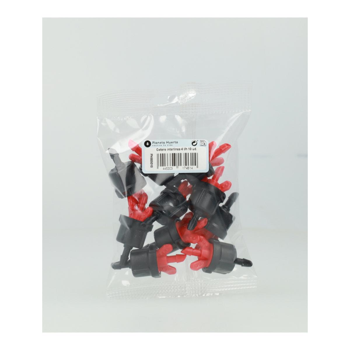 Kroplownik międzyliniowy 4 l/h Planeta Huerto 10 szt.