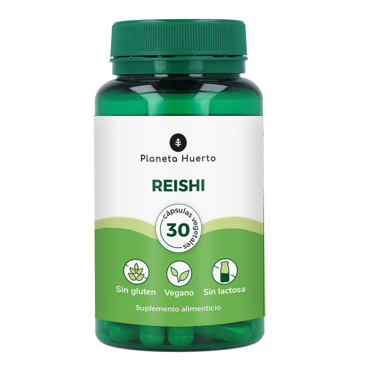 Reishi Planeta Huerto 30 Gemüsekapseln
