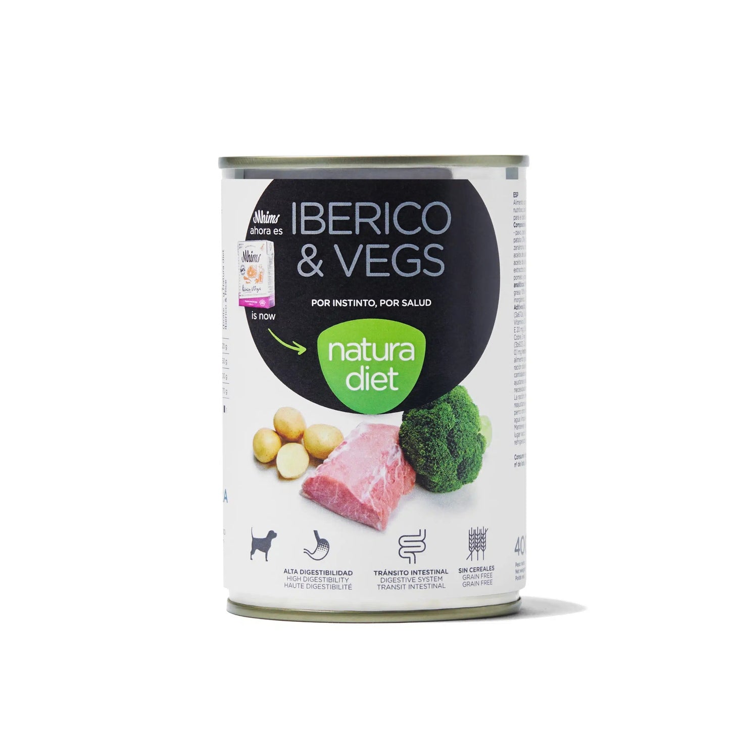 Natura Diet Dog Iberico & Vegs Blötfoder för hundar 400 g