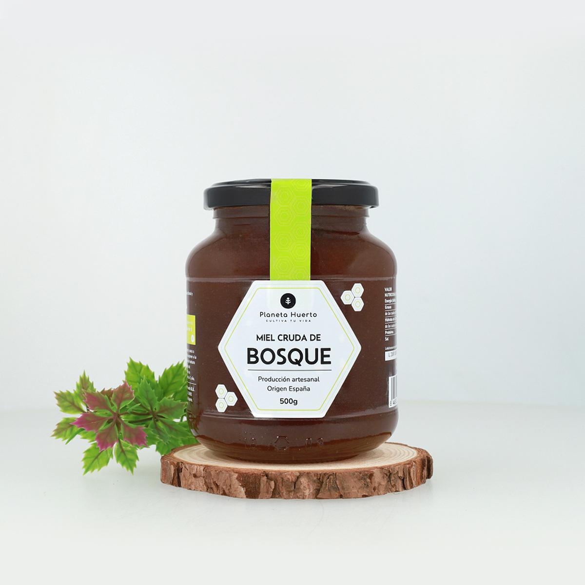 Miel de forêt brut Planeta Huerto 500 g