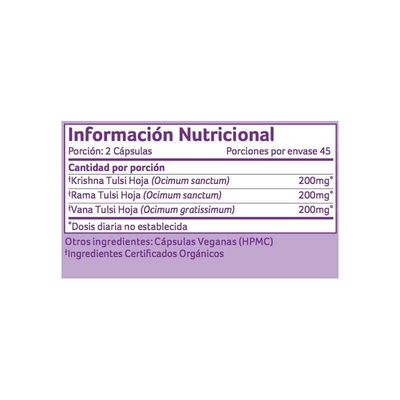 Tulsi Organic India 90 capsules