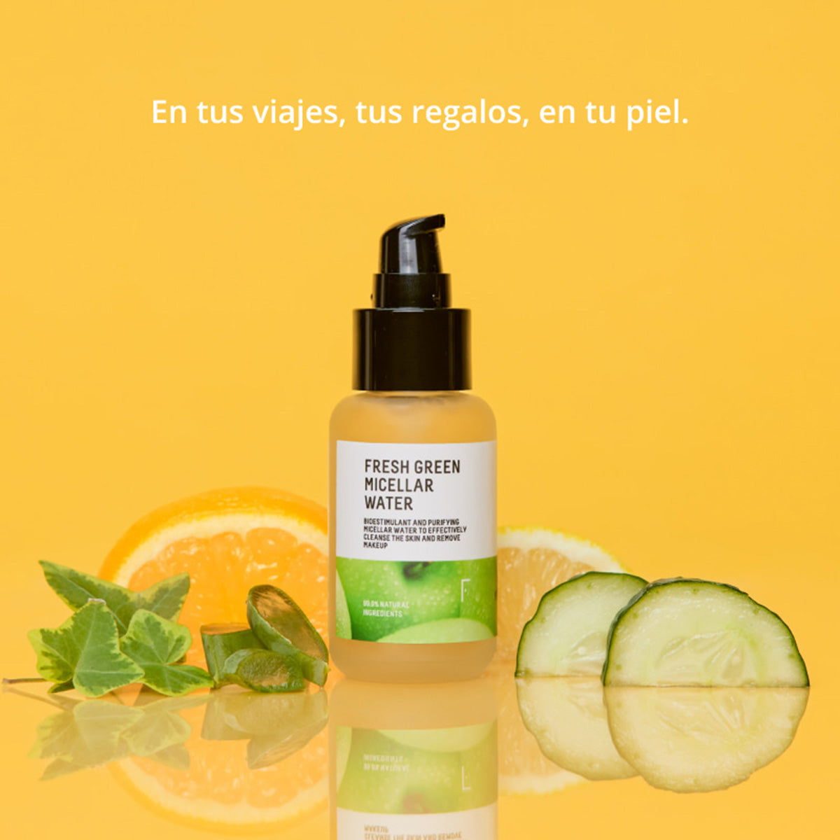 Minitalla - Fresh Green Micellar Water, Freshly Cosmetics, 50 ml