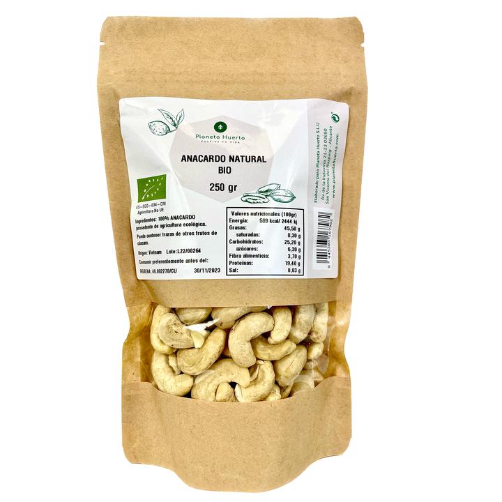 Cashew nuts natural ECO Planeta Huerto 250 g