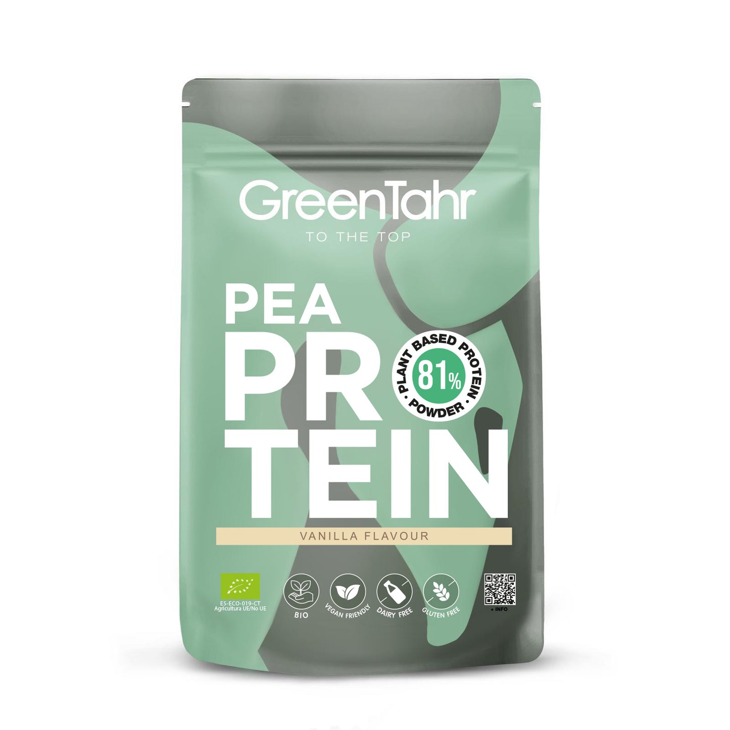 Organic Vanilla Pea Protein: 750 g XXL Pack