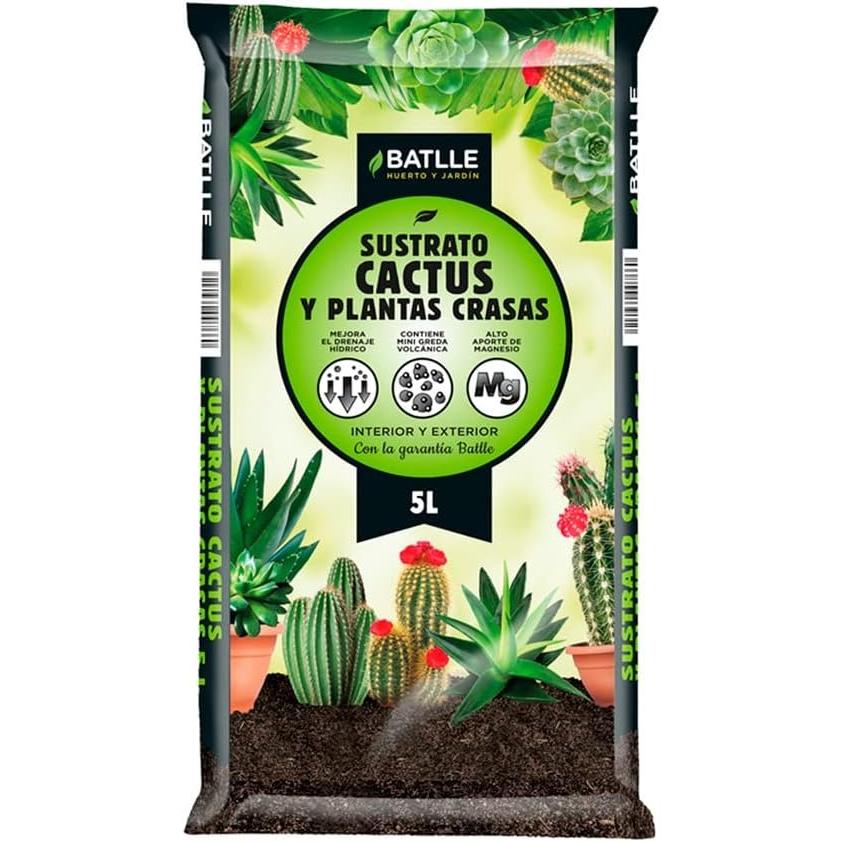 Substrato Cactus Batlle 5 L
