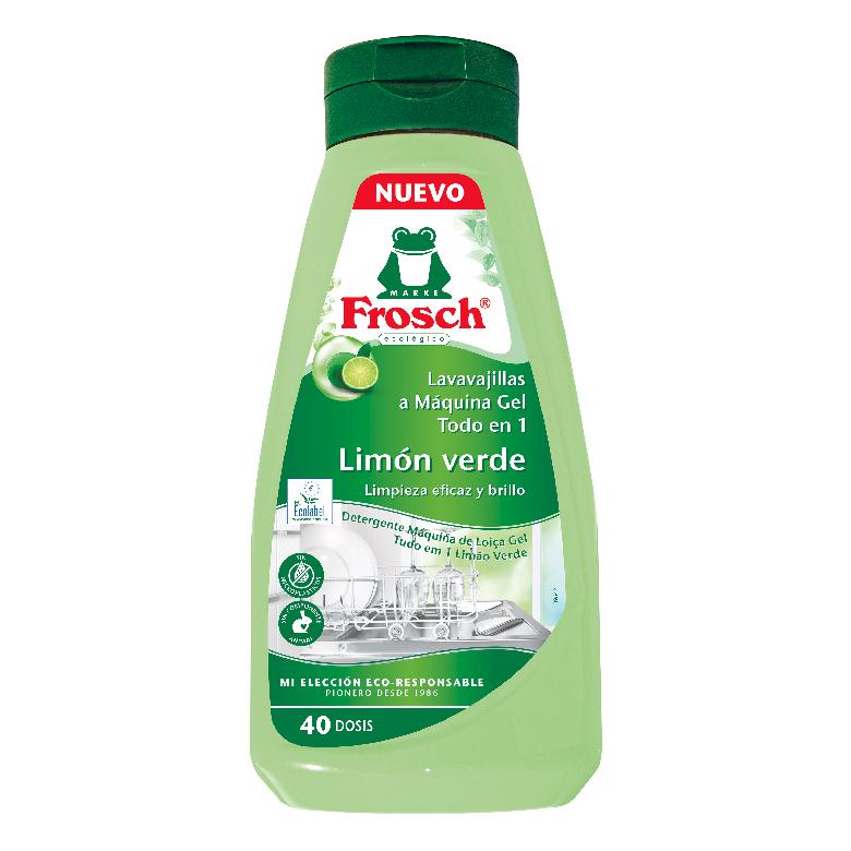 Płyn do mycia naczyń w płynie Frosch z cytryną zieloną 600 ml