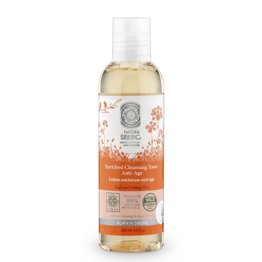 Tonico detergente arricchito Anti-age Natura Sibérica, 200 ml
