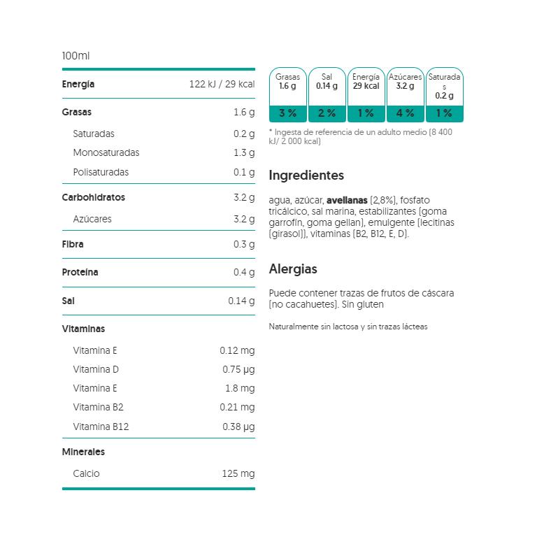 Boisson aux noisettes Alpro 1 litre