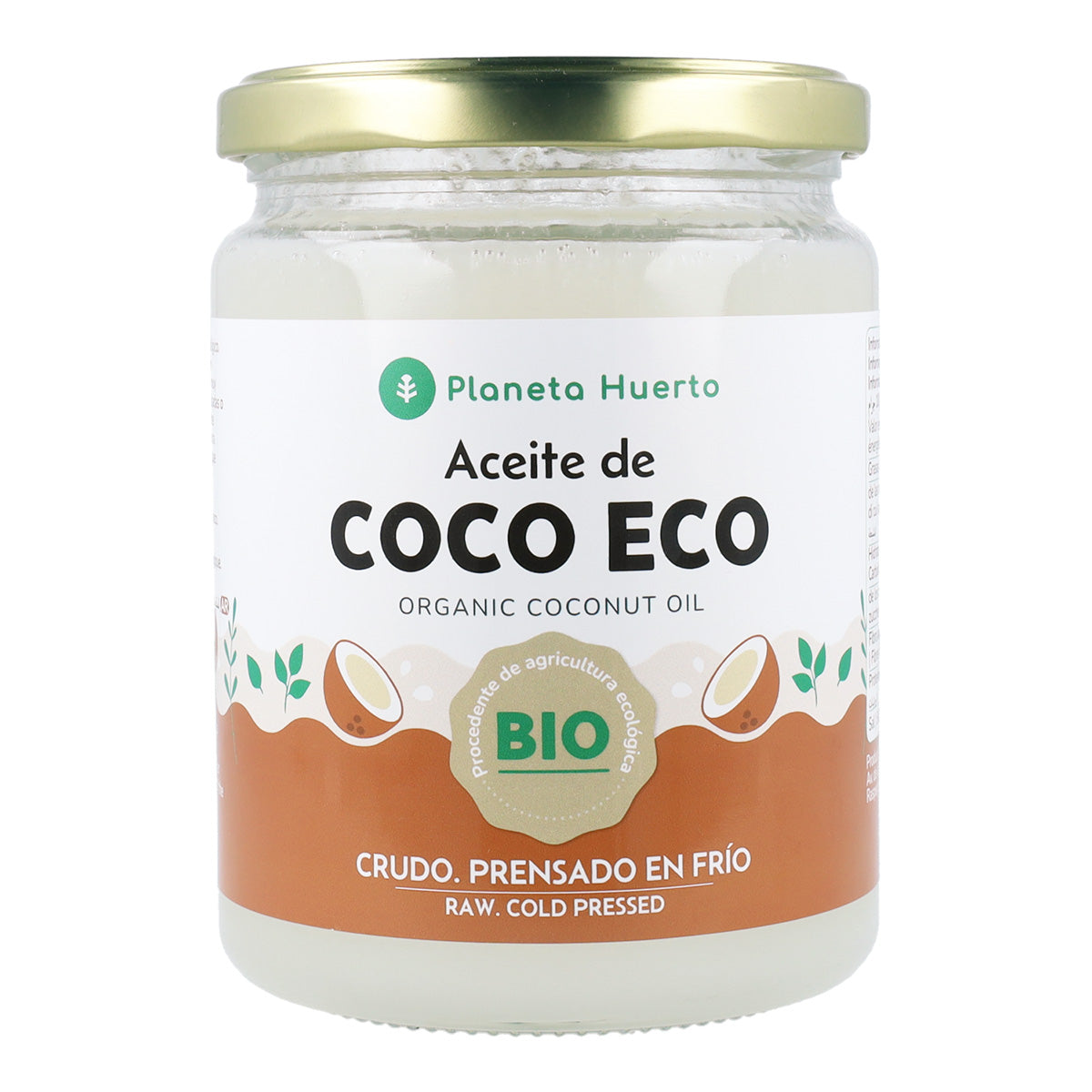 Packung 2x ECO Planet Orchard Natives Kokosnussöl 500 ml