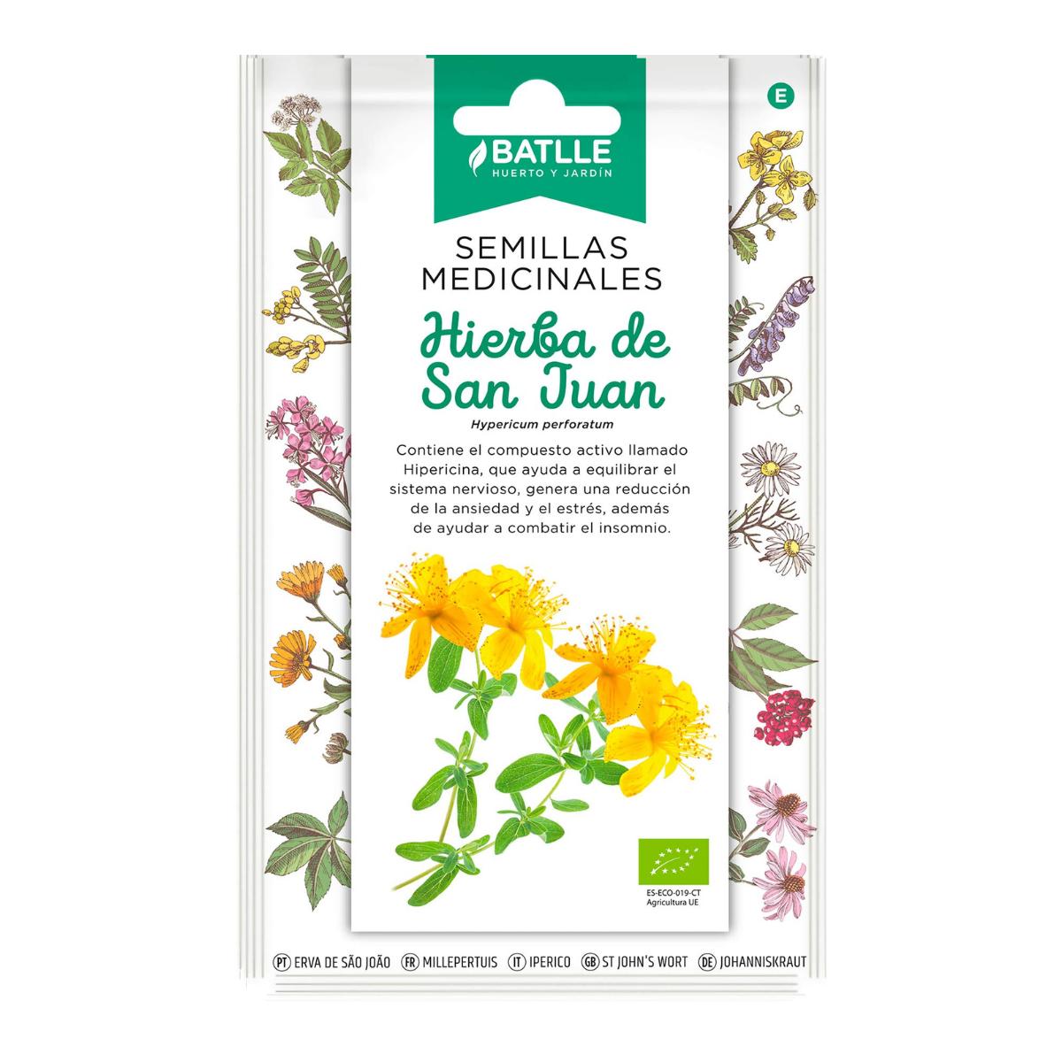 Semi di iperico biologici Batlle