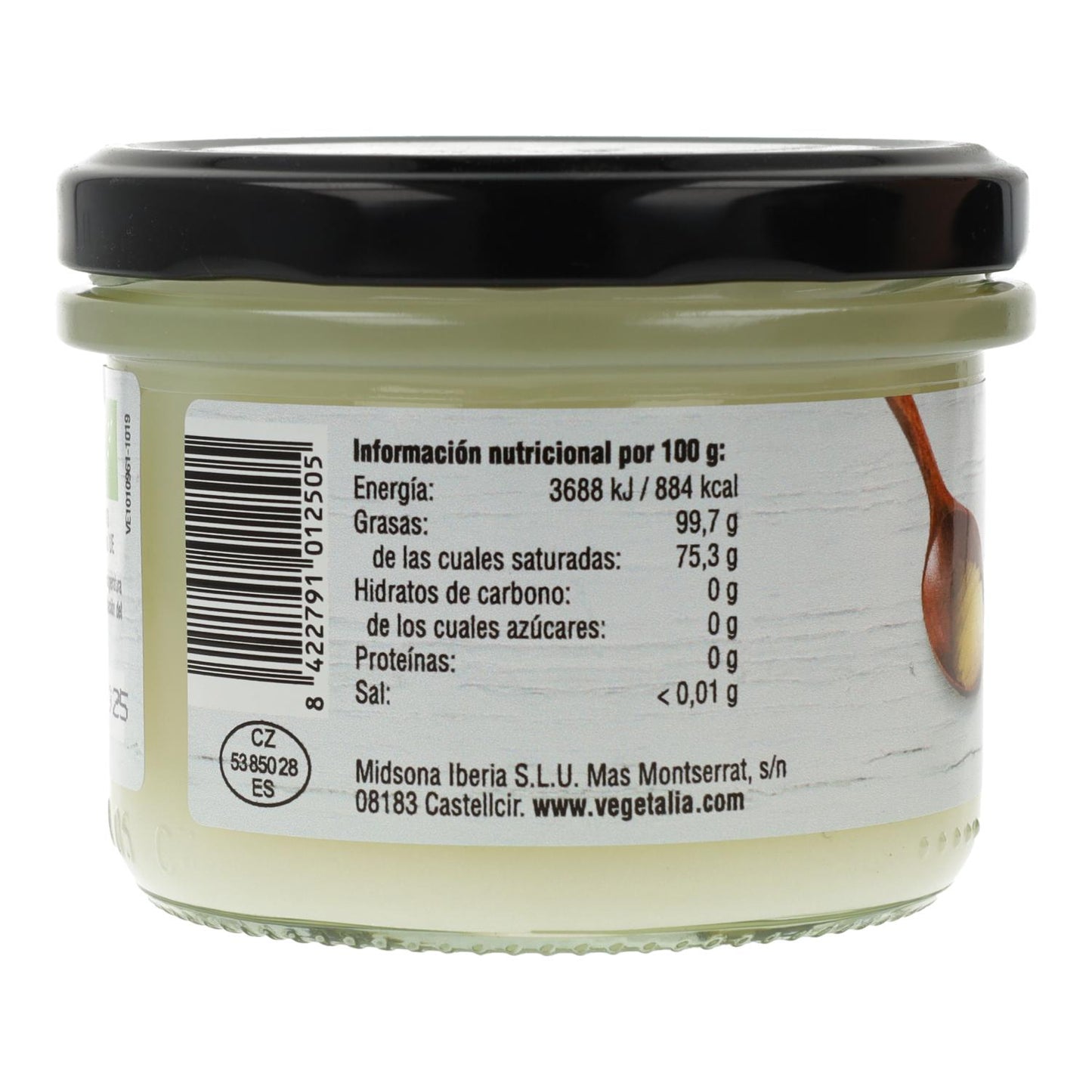 Biologische geitenboter Ghee Vegetalia 220 ml