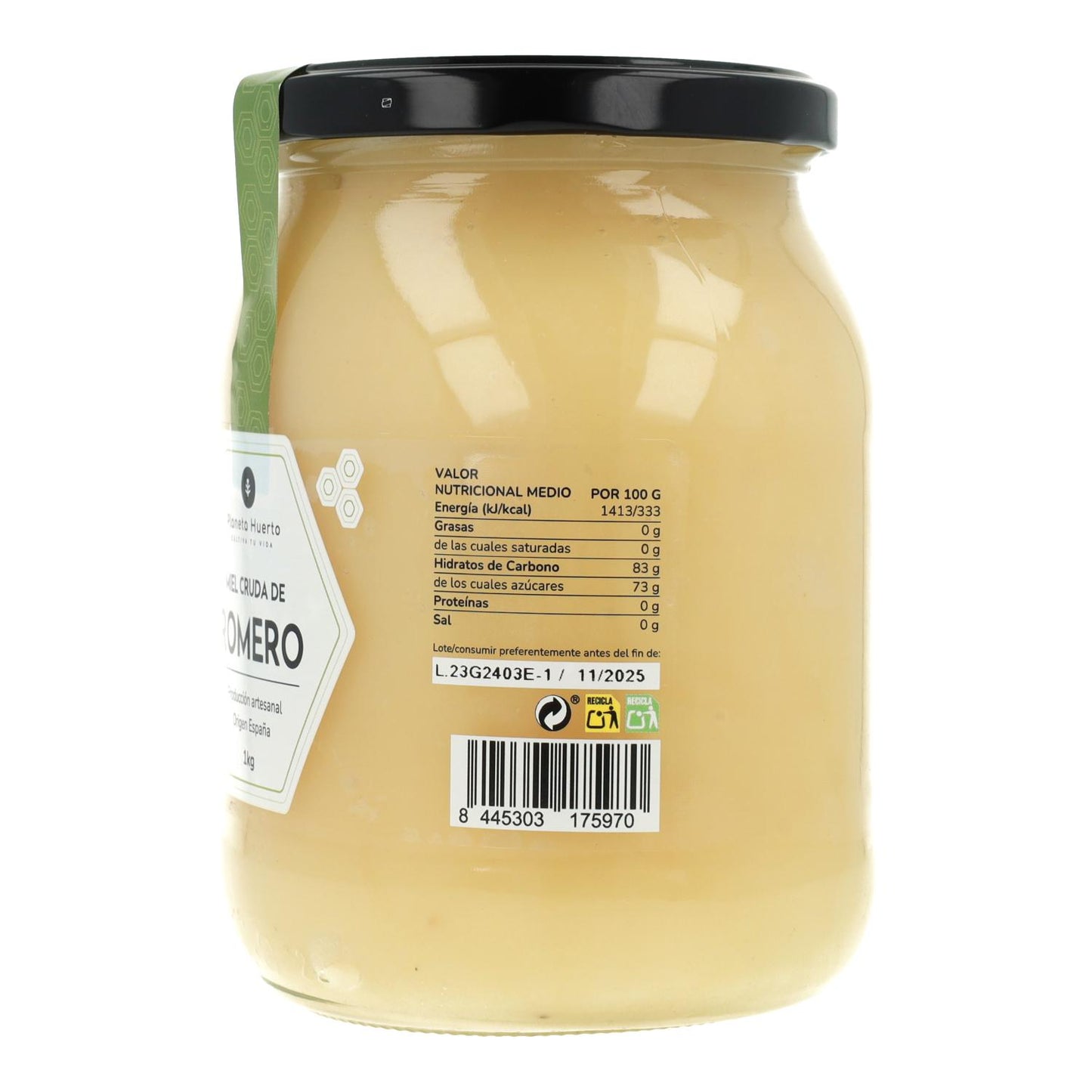 Miele grezzo di rosmarino Planeta Huerto 1 Kg