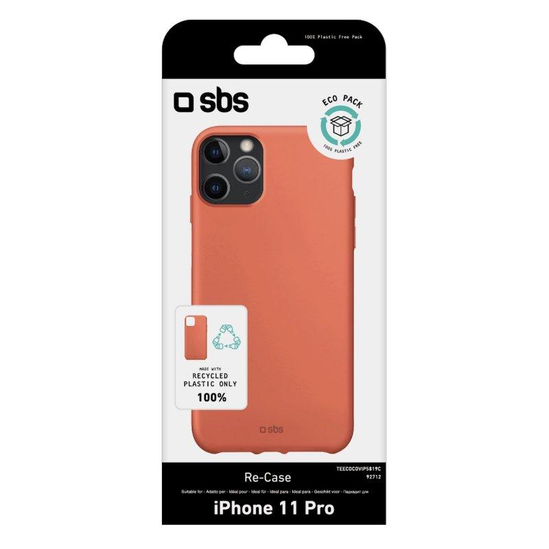Recycelte Kunststoffhülle für iPhone 11 Pro Max Coral SBS