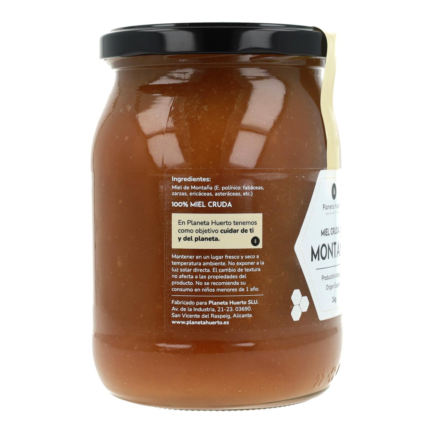 Planeta Huerto Rå bergshonung 1 kg