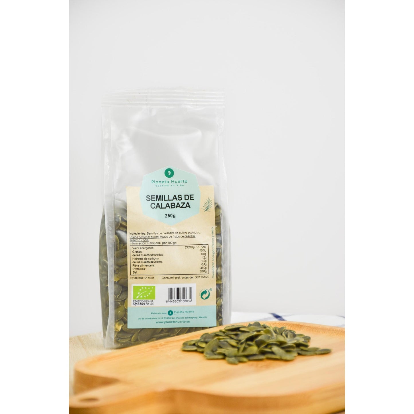 ECO Semi di zucca Planeta Huerto 250 g