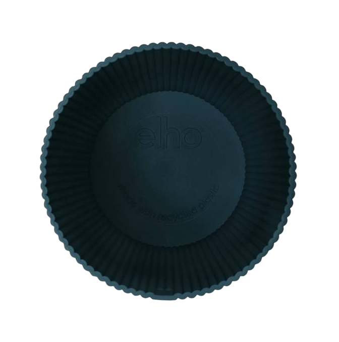 Elho Vibes Fold Round Deep Blue blomkruka 25 cm