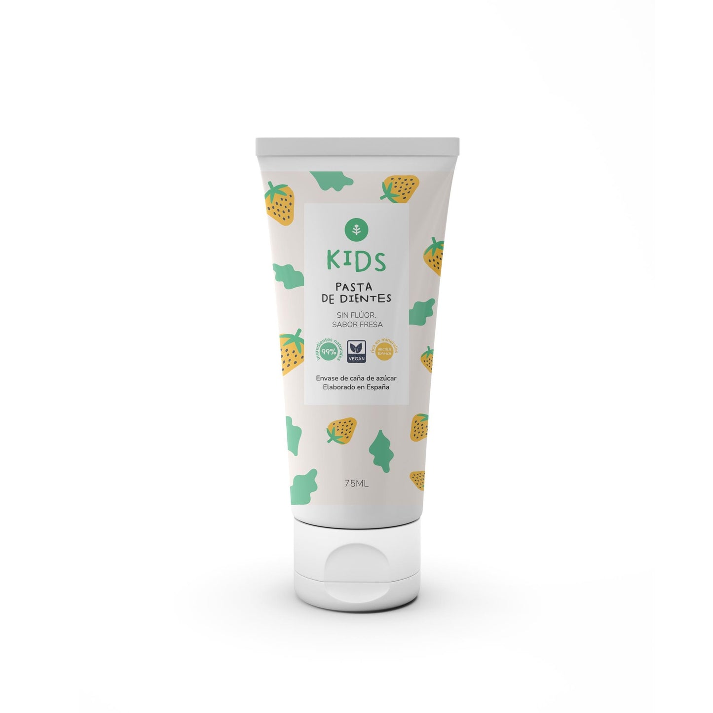 Pasta do zębów dla dzieci bez fluoru Strawberry Planet Orchard 75 ml