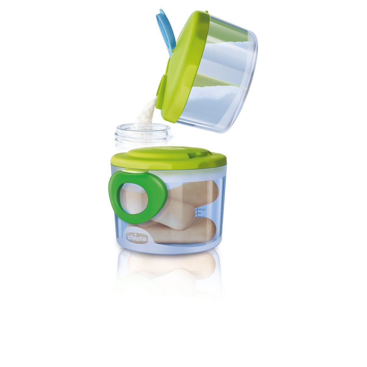 Set dispenser latte in polvere 2 in 1 Easy meal 0m+ Chicco