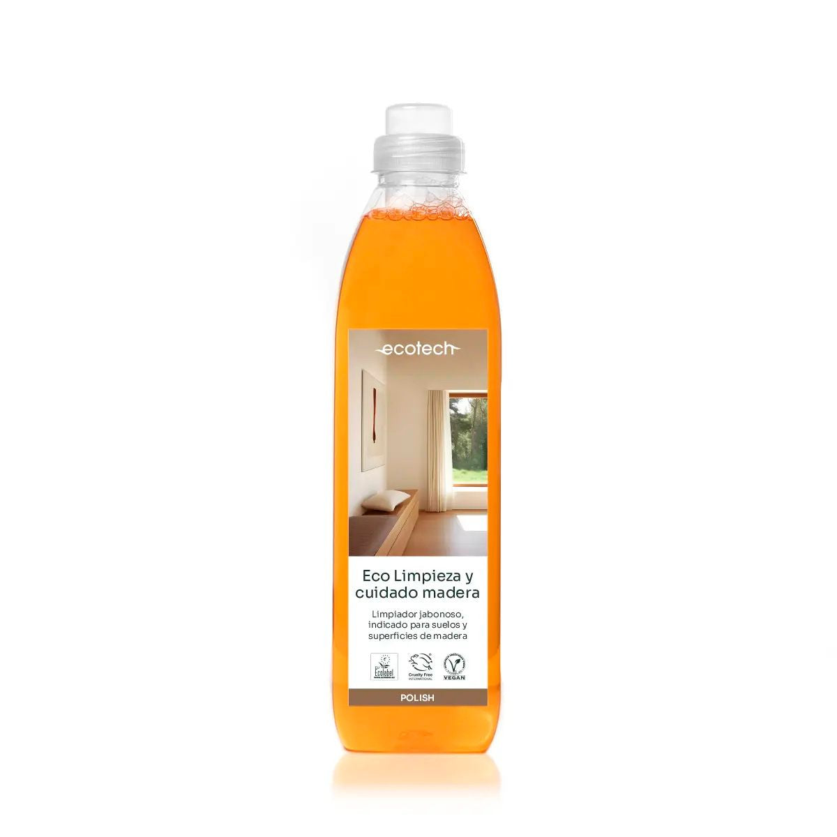 Zeepachtige houtreiniger Ecotech polish 1 L