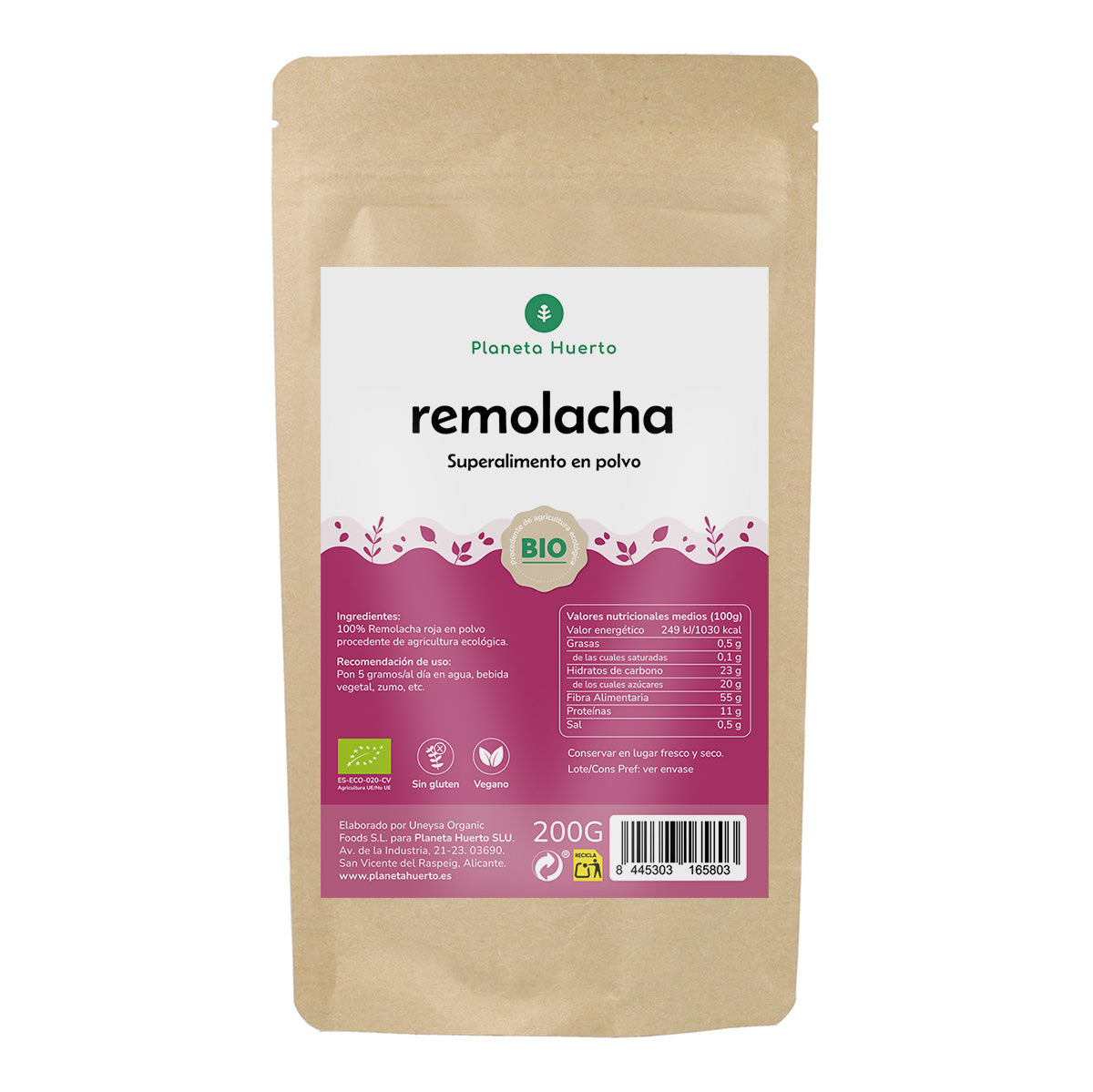 Burak w proszku Eco Planeta Huerto 200 g