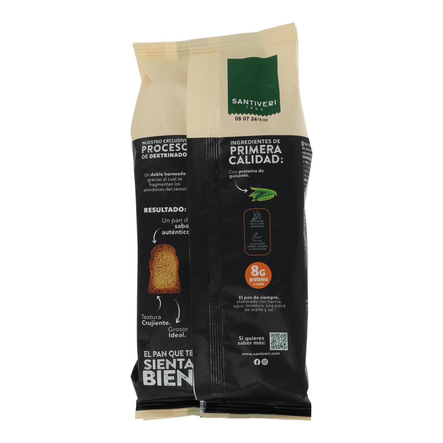 Proteinbröd 25 % protein Santiveri 240 g