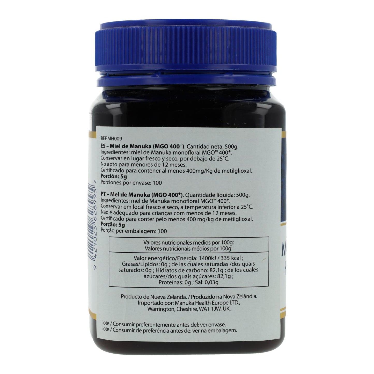 Manukahoning (MGO 400+) Manuka 500 g