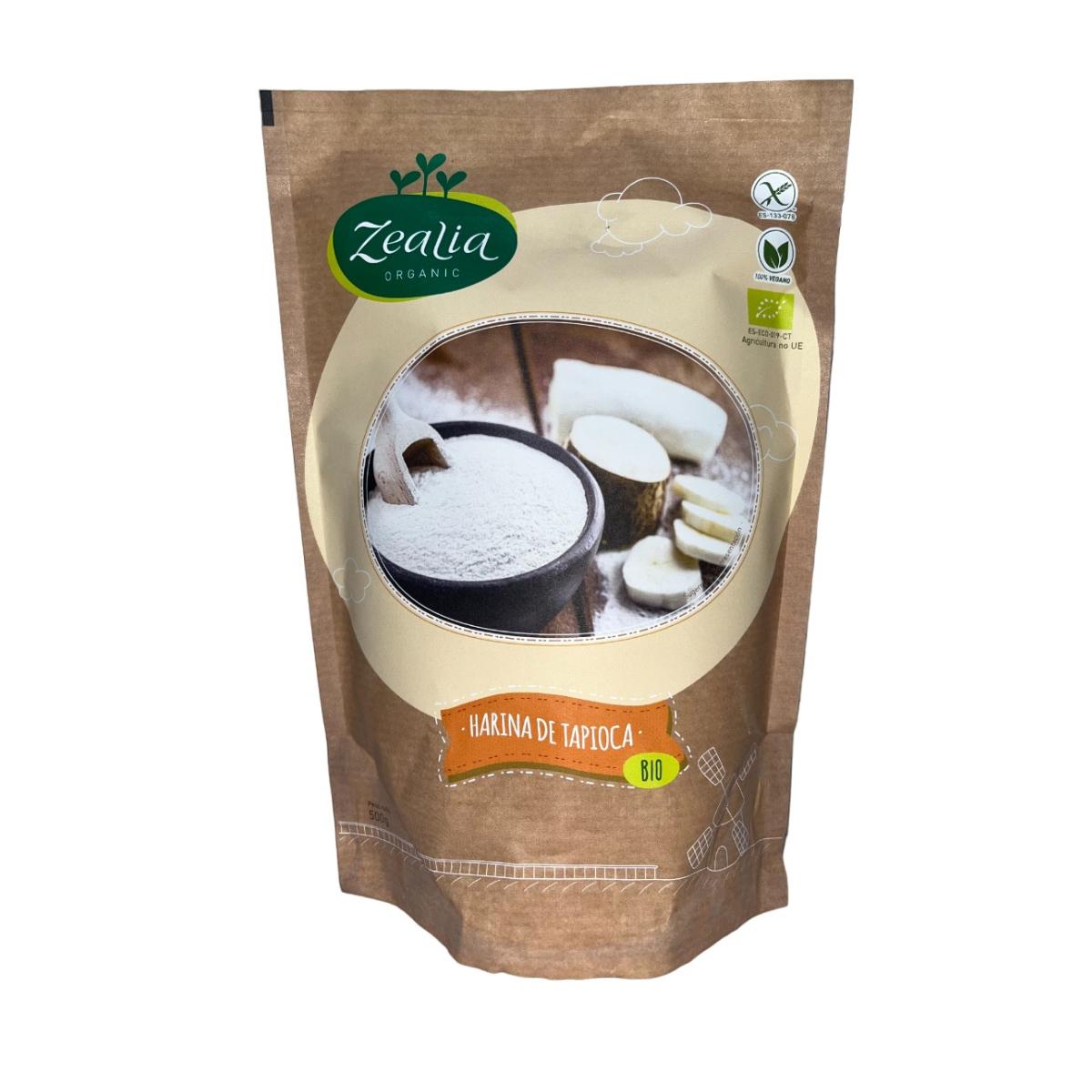 Glutenfreies Bio-Tapiokamehl, 500 g Zealia