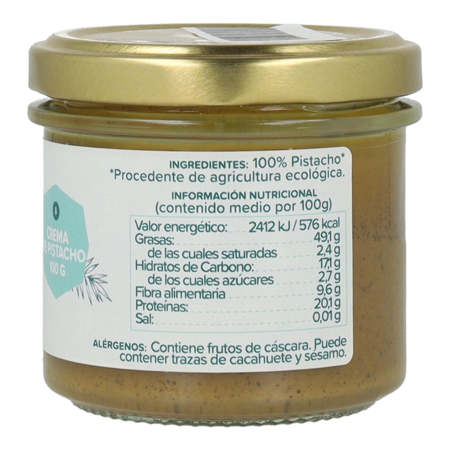 Krem pistacjowy 100% ECO Planeta Huerto 100 g