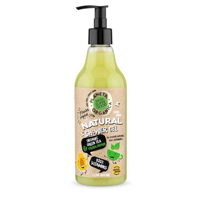 Douchegel Skin Super Good 100% Vitamins Organic Shop 500 ml