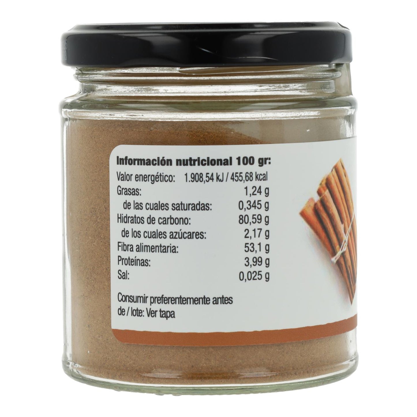 Bio-Zimtpulver aus Ceylon, Vegetalia 80 g