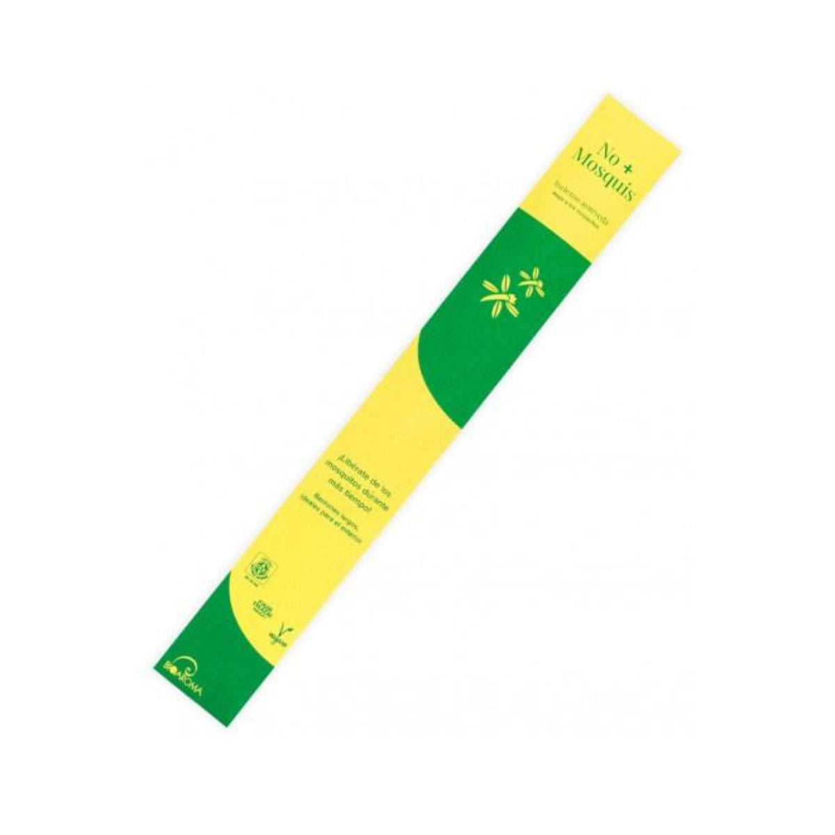 Encens No+Mosquis bâton long BIOAROMA 3 bâtons de 40 cm