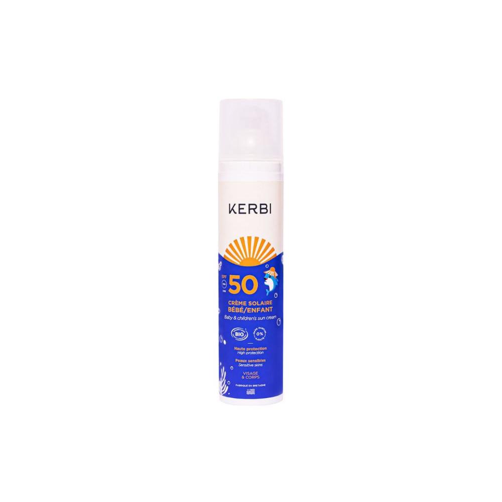 Zonnecrème voor baby's/kinderen SPF50 Kerbi 100 g