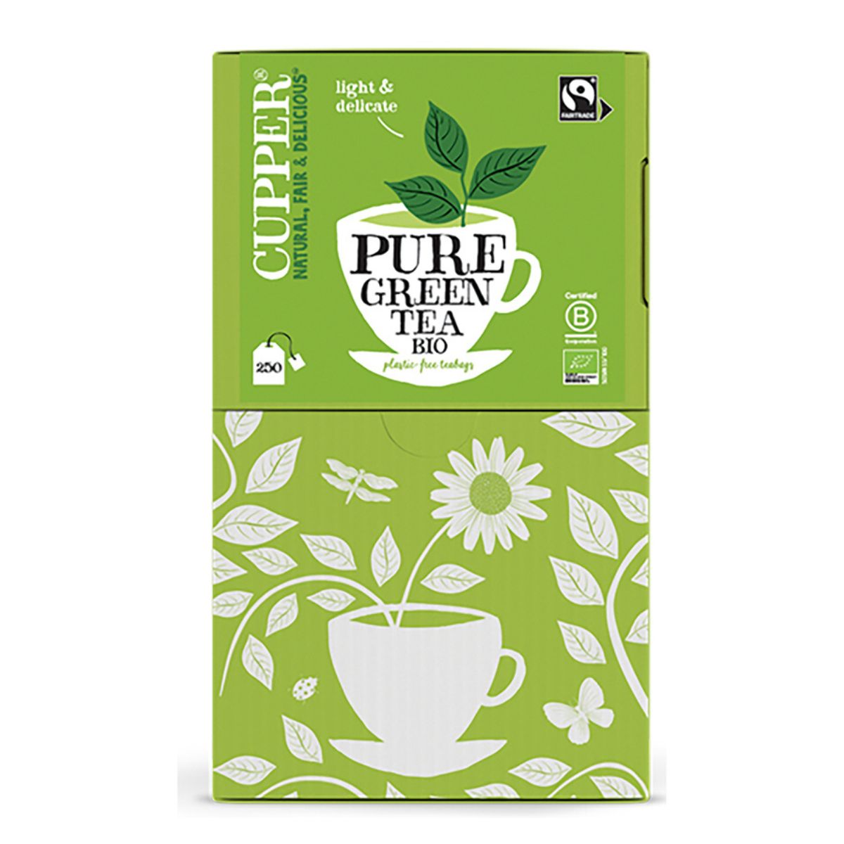 Infusion Thé Vert Bio Cupper 250 sachets