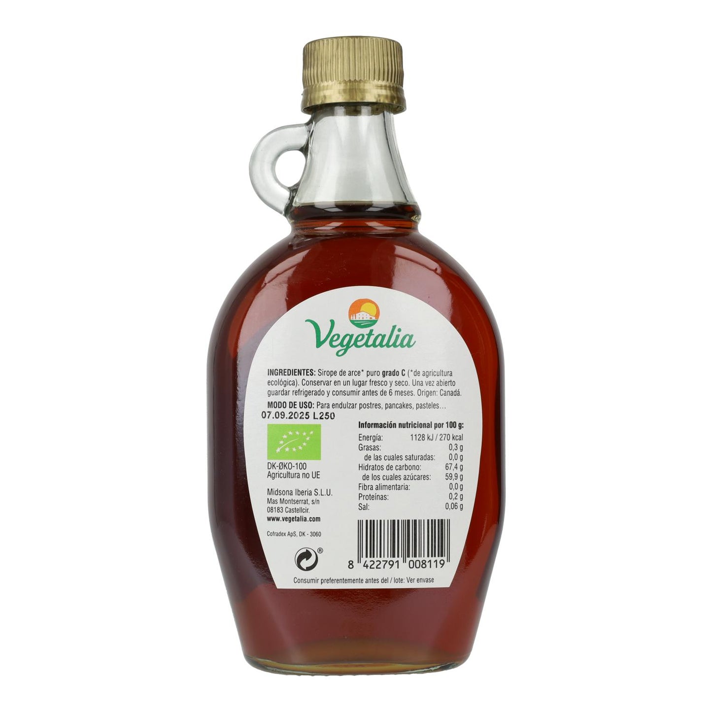 Syrop klonowy Vegetalia 375 ml