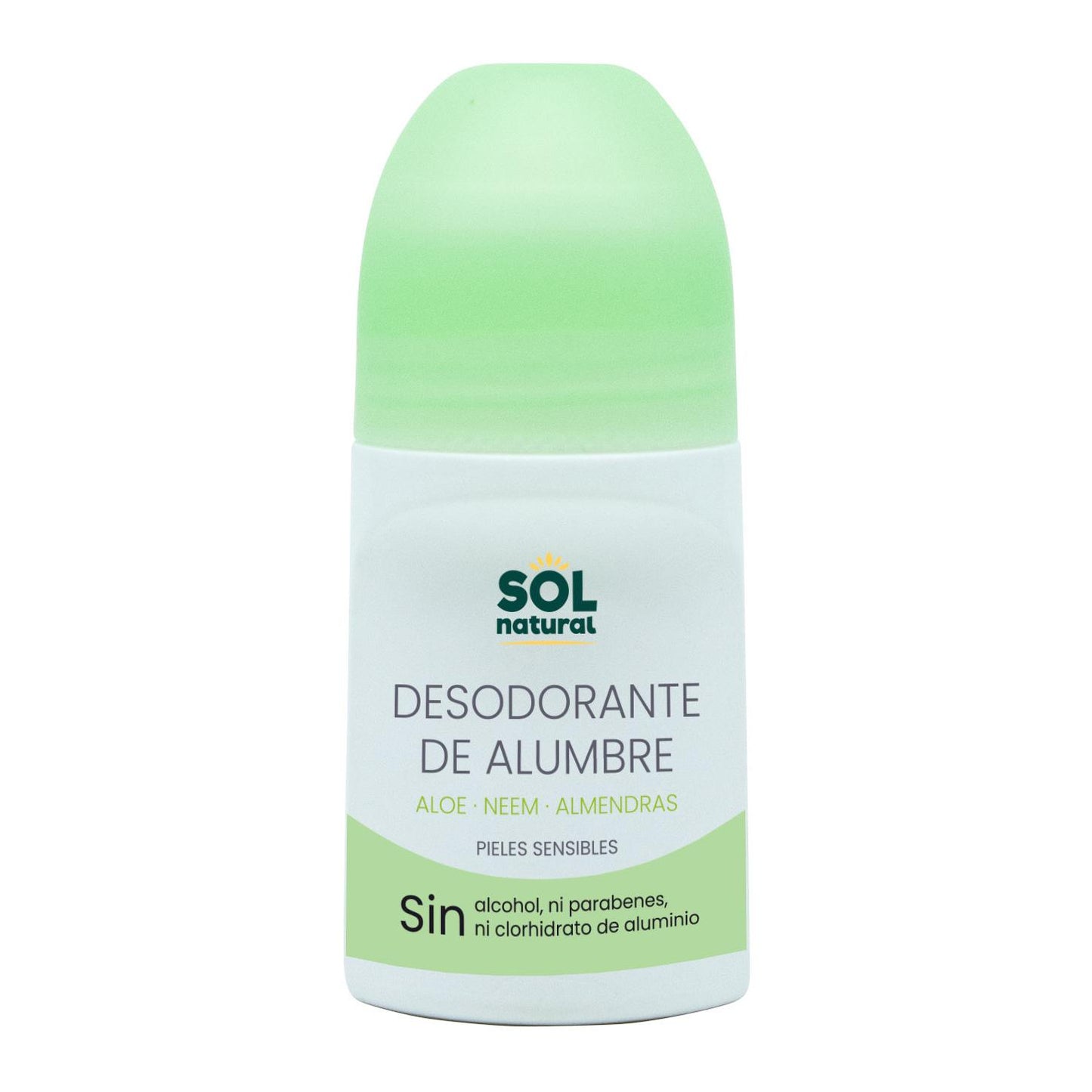 Sol Natural Liquid Deodorant with Alum, Aloe Vera and Neem 75 ml